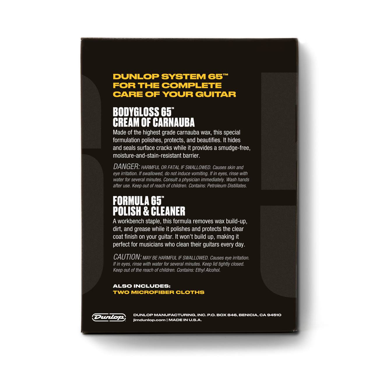 Средство Dunlop 6501 Guitar Polish Kit