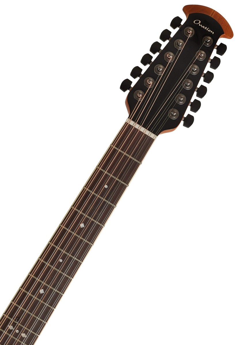 Электроакустическая гитара OVATION 2751AX-5 Standard Balladeer Deep Contour Cutaway 12-String Black