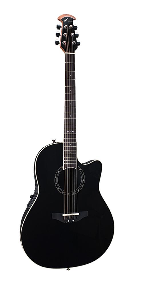 Электроакустическая гитара OVATION 2771AX-5 Standard Balladeer Black Gloss