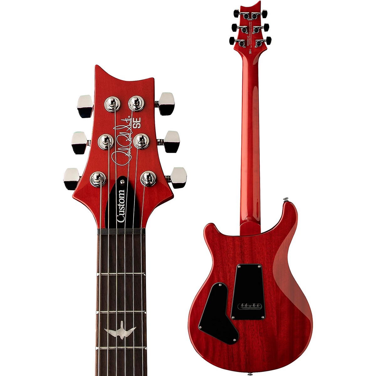 Электрогитара PRS SE Custom 24 Charcoal Cherryburst