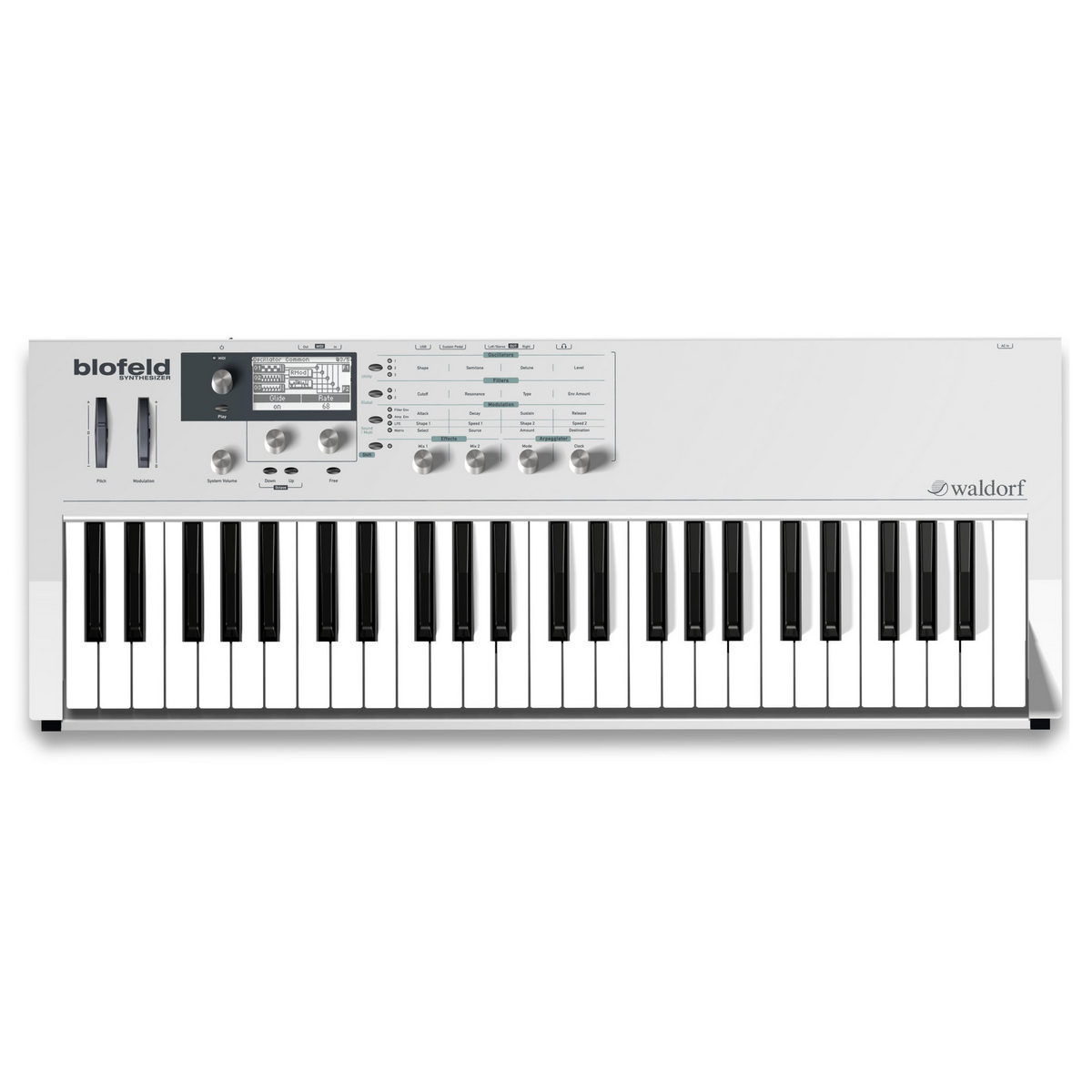 Синтезатор Waldorf Blofeld Keyboard white