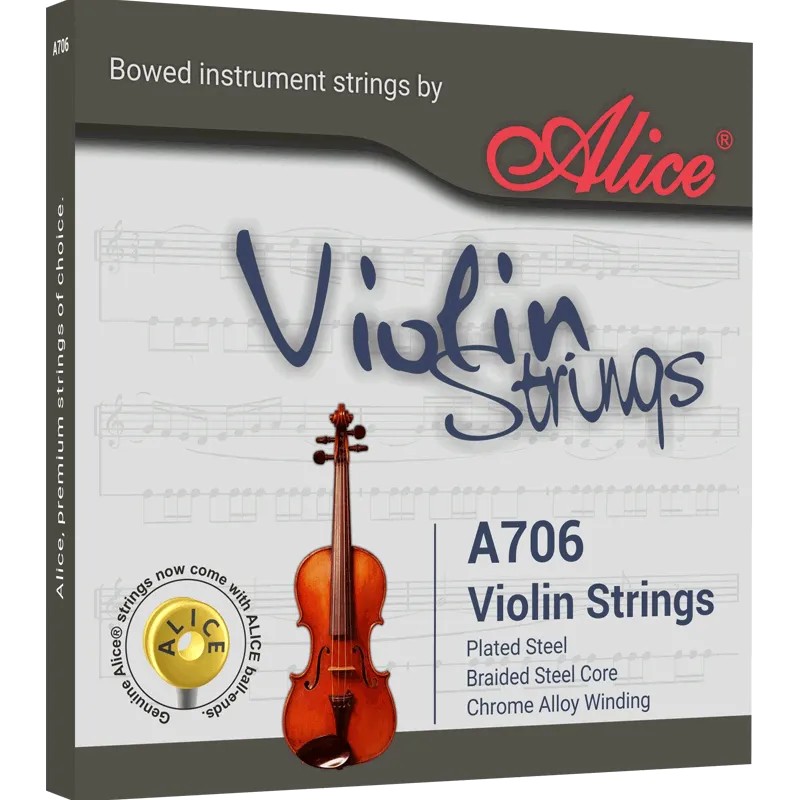 Струны для скрипки Alice A706