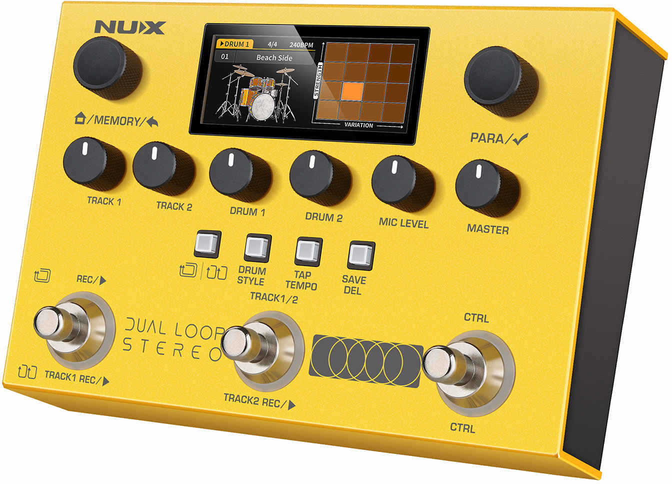 Педаль эффектов NUX NML-3DLS Dual Loop Stereo
