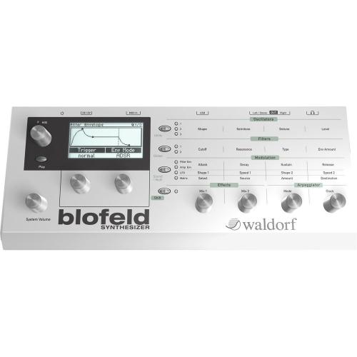 Синтезатор Waldorf Blofeld Desktop white