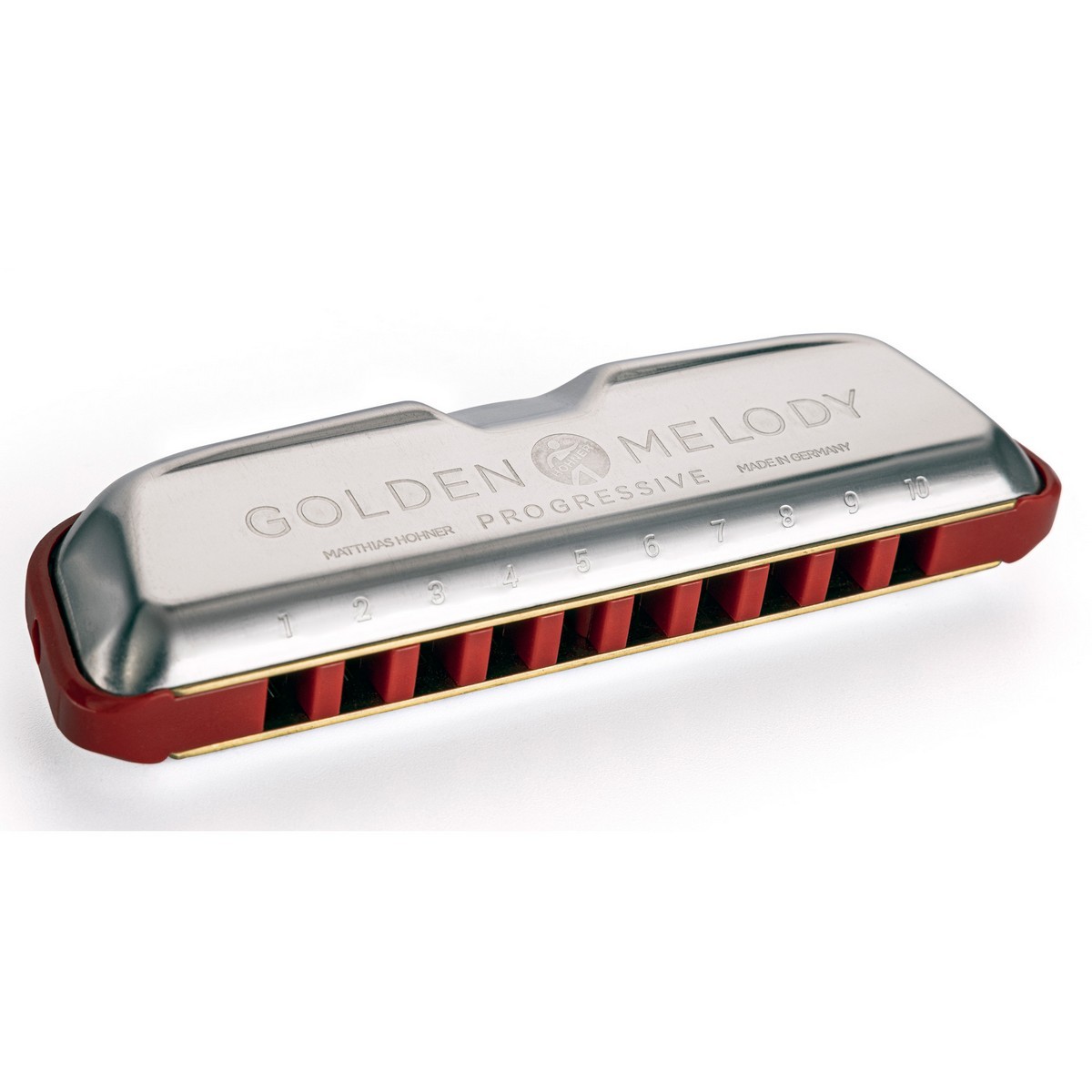 Губная гармошка HOHNER Golden Melody Progressive D-major