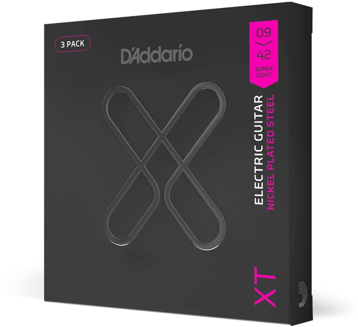 Струны для электрогитары D'Addario XTE0942-3P