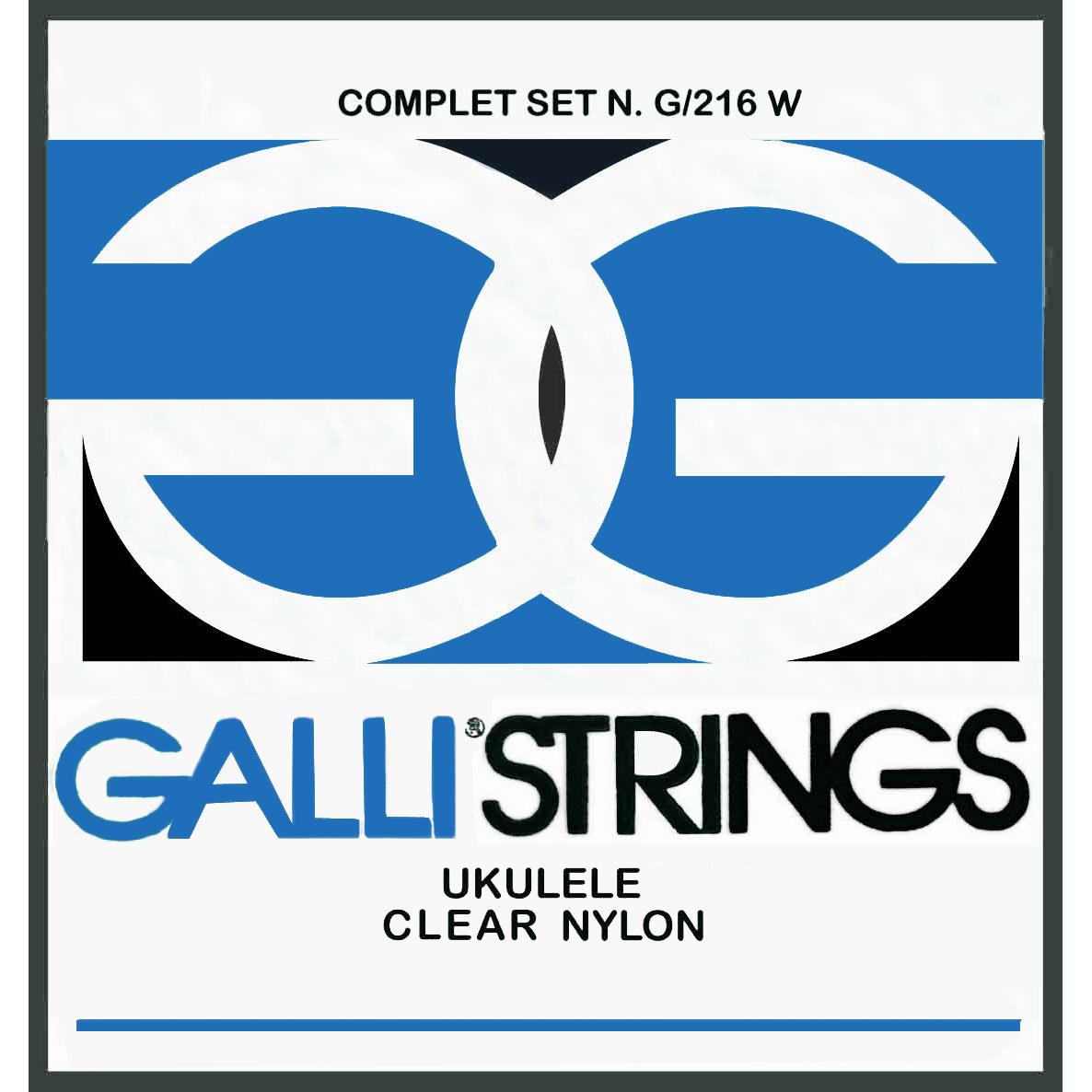 Струны для укулеле GALLI G216W