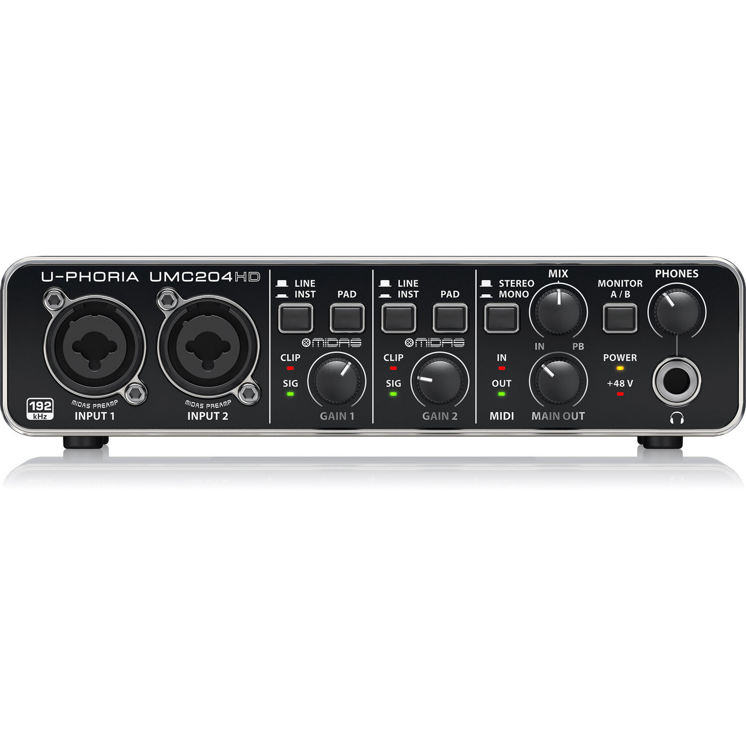 Аудиоинтерфейс Behringer UMC204HD