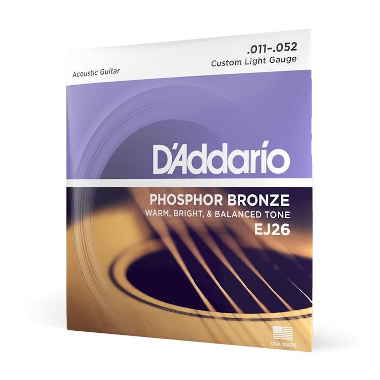 Струны для гитары D'Addario EJ26