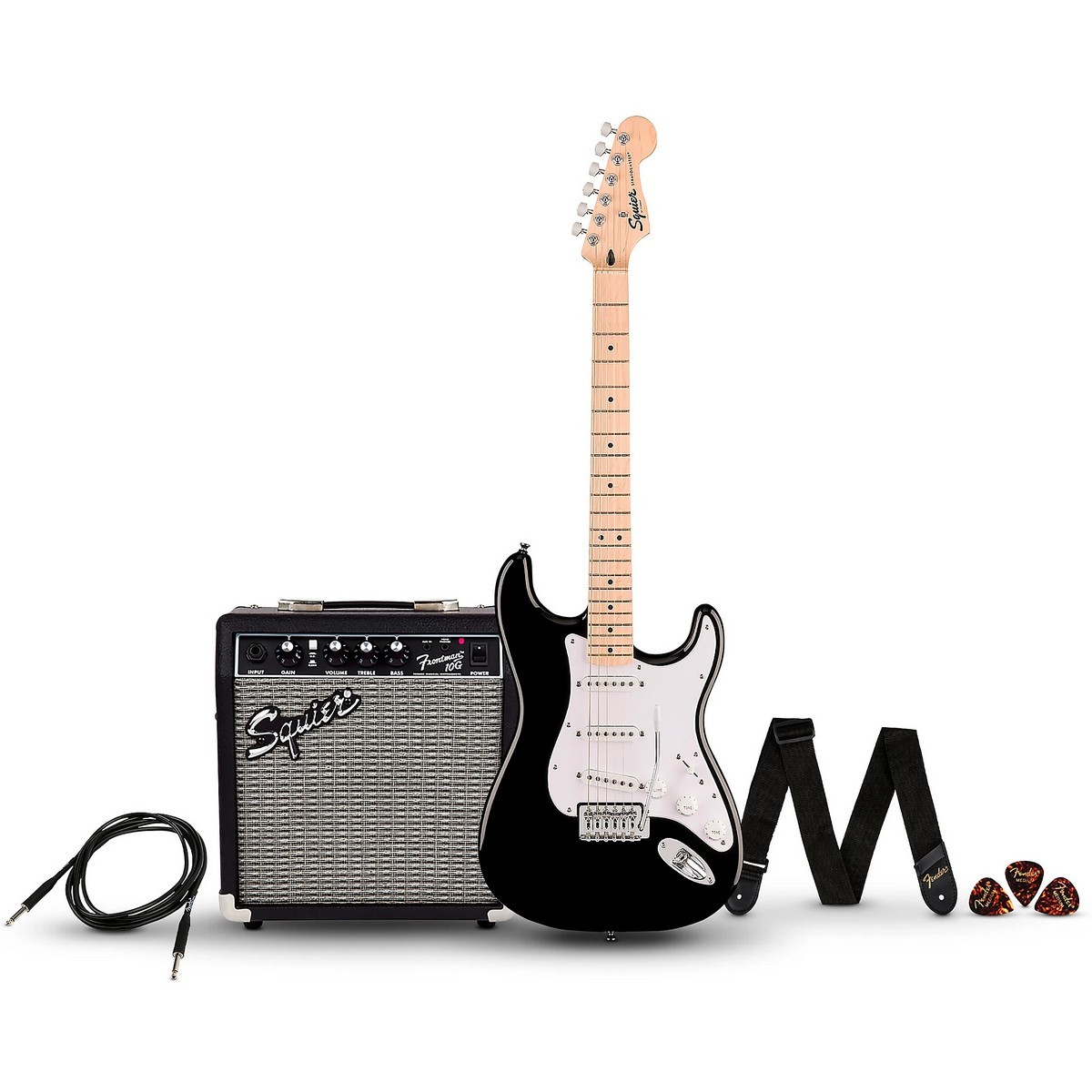 Электрогитара FENDER SQUIER Sonic Stratocaster Pack Black