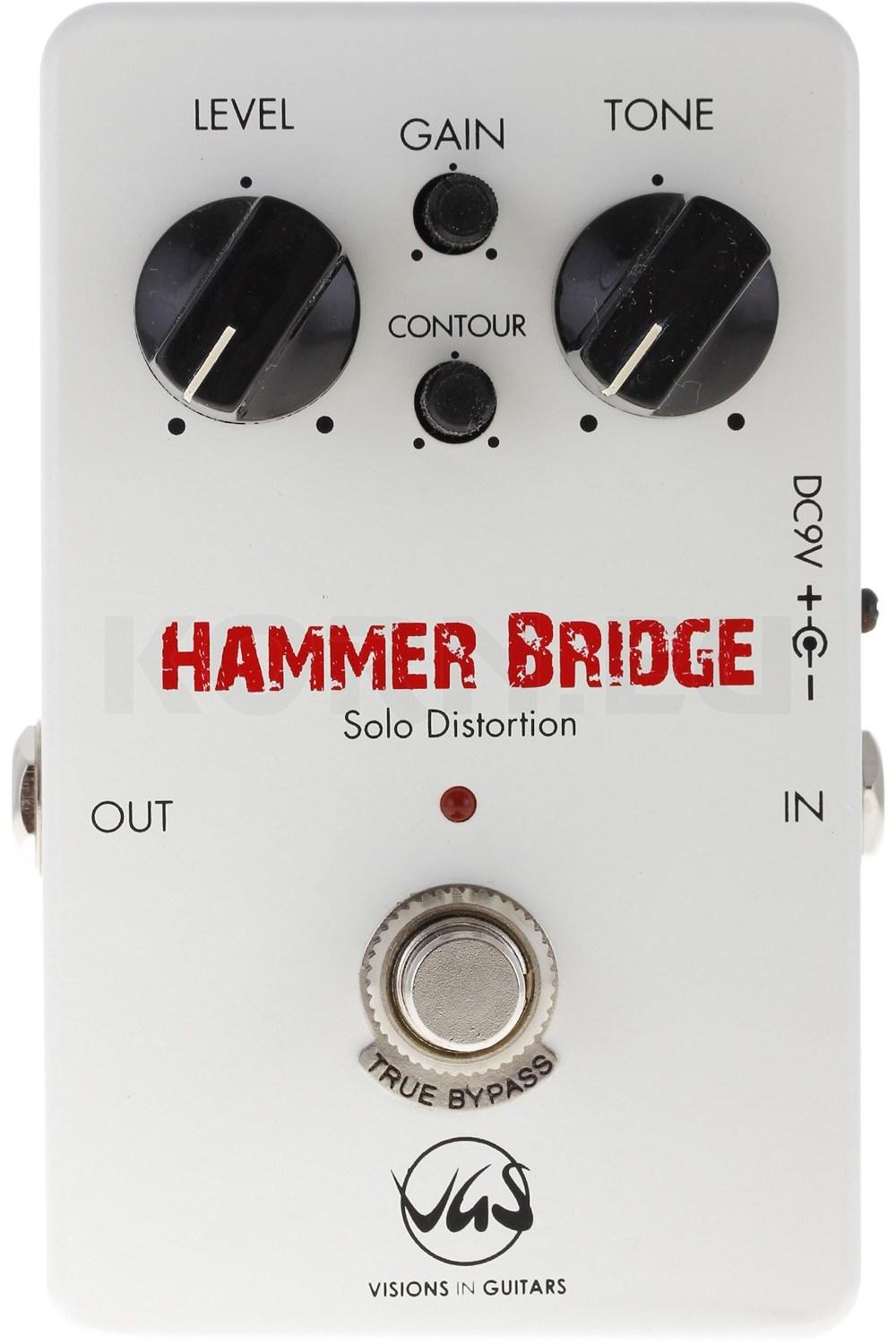 Педаль эффектов VGS Hammer Bridge Lead Distortion