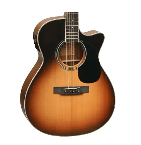 Электроакустическая гитара MARTINEZ FAW-706 SEQ SB