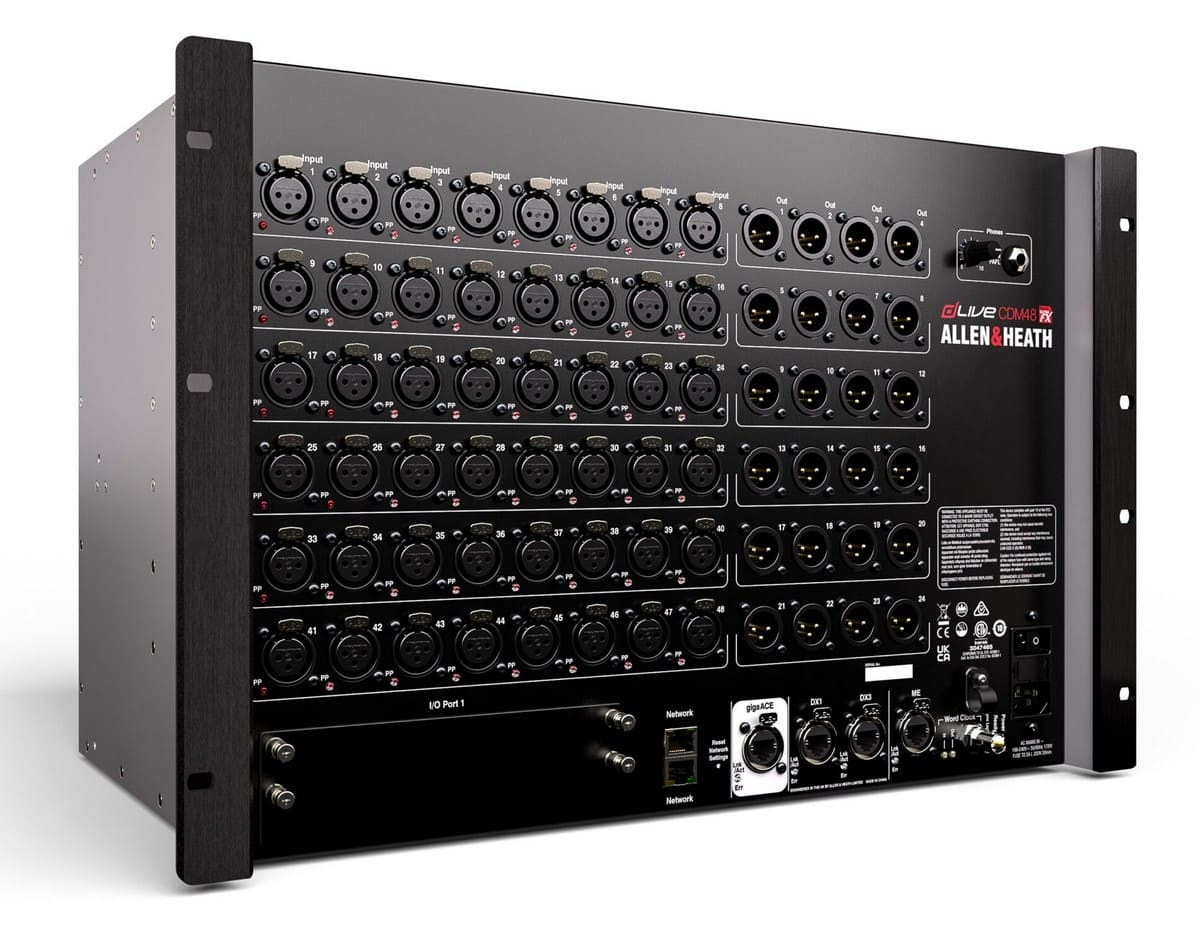 Стейджбокс Allen&Heath dLive CDM48 MixRack Ultra FX