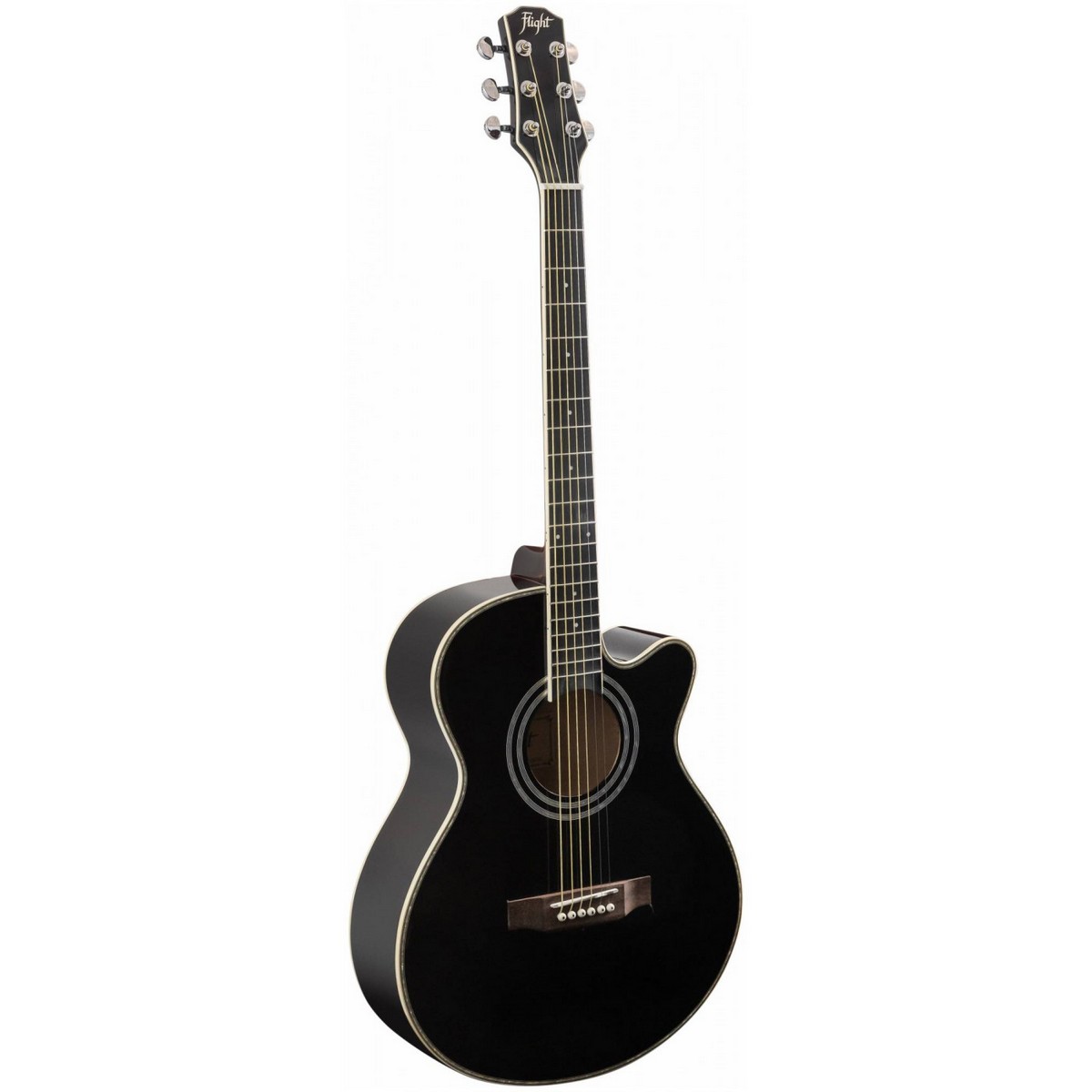 Акустическая гитара FLIGHT F-230 BLK PACK