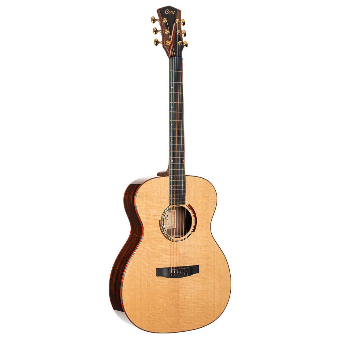 Электроакустическая гитара Cort Abstract-Delta-WCASE-NAT Masterpiece Series