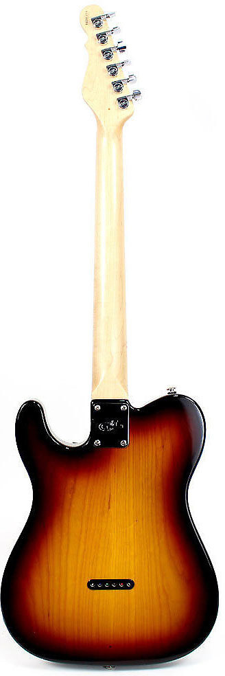 Электрогитара G&L ASAT Classic Bluesboy Semi-Hollow 3-Tone Sunburst MP