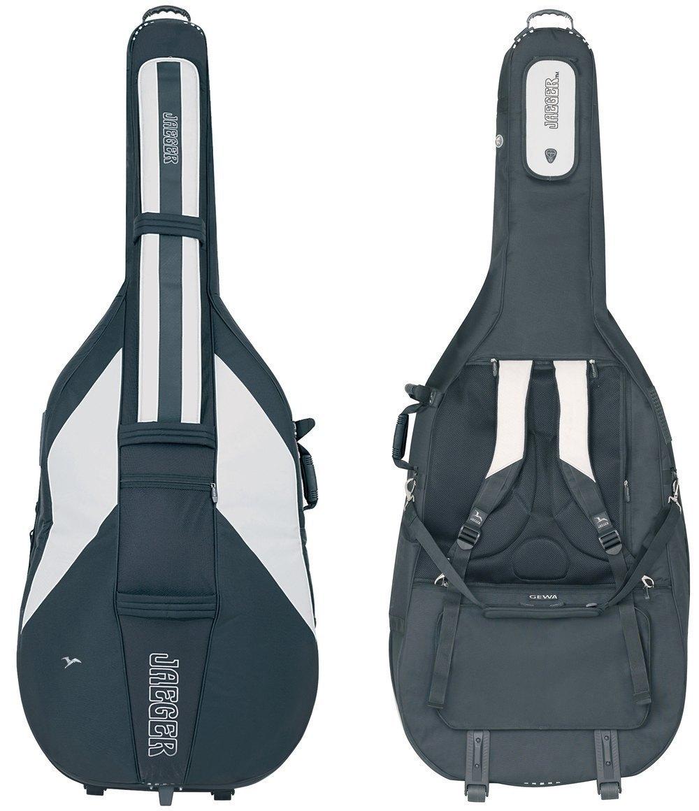 Чехол тележка для контрабаса GEWA Jaeger Rolly Double Bass Gig Bag 4/4