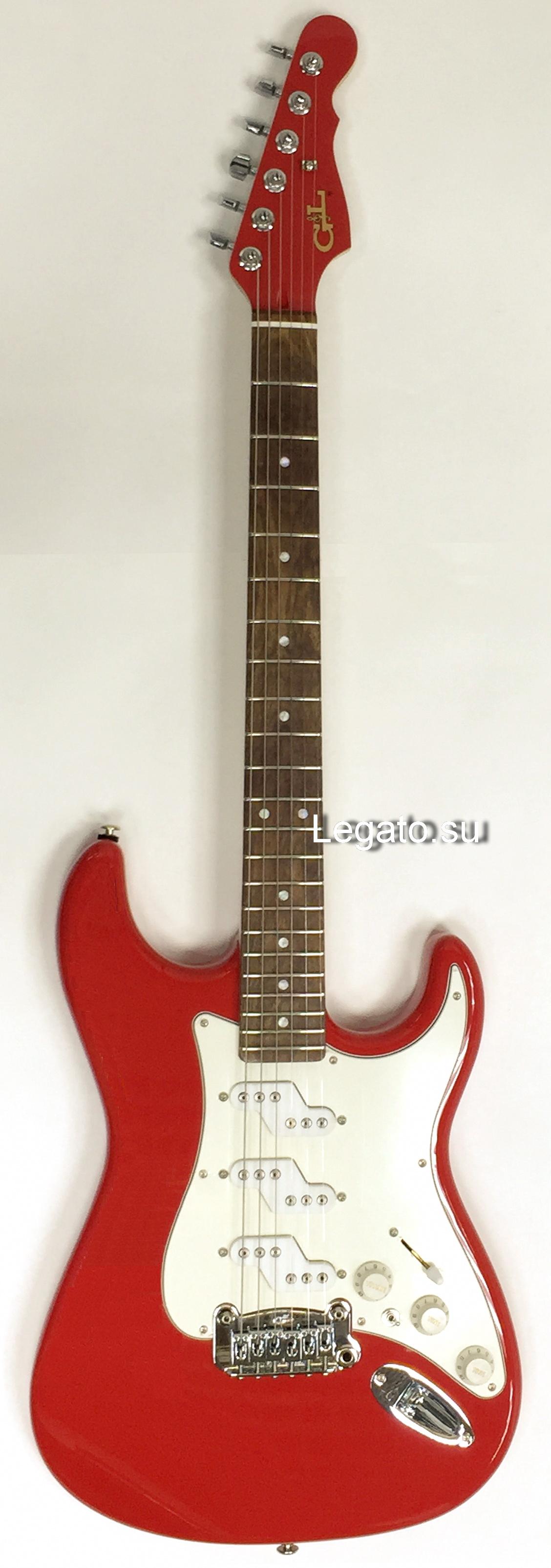 Электрогитара G&L Comanche Rally Red CR