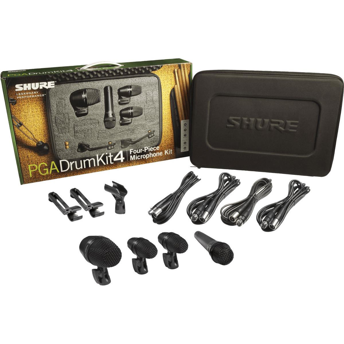 Комплект микрофонов SHURE PGADRUMKIT4