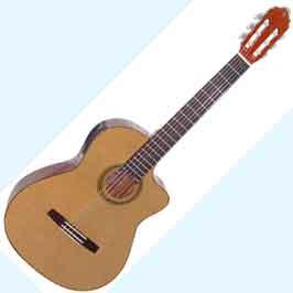 Электроклассическая гитара Valencia CG30R/CEw/b