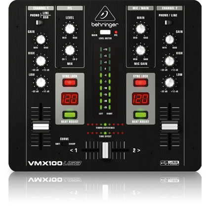 DJ Микшер Behringer VMX100USB