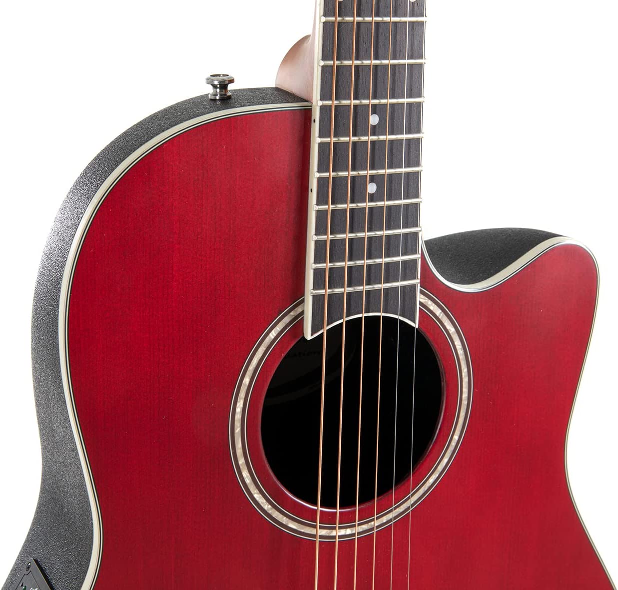 Электроакустическая гитара APPLAUSE AB24II-2S Balladeer Cutaway Ruby Red Satin