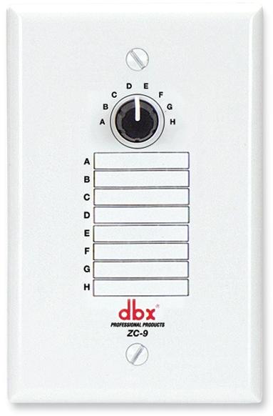 Настенный контроллер dbx ZC-9