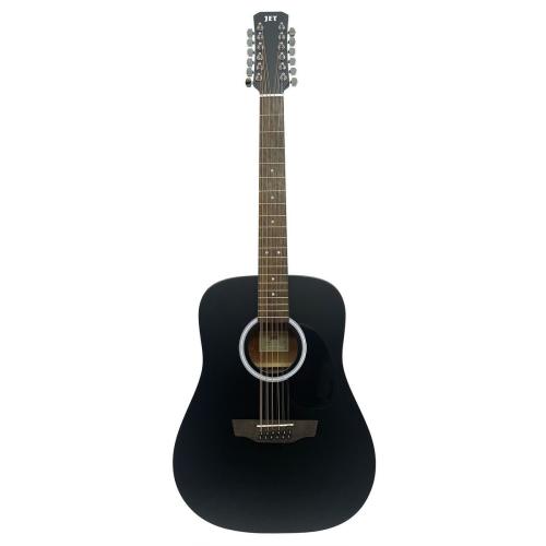 Двенадцатиструнная гитара JET JD-255/12 BKS
