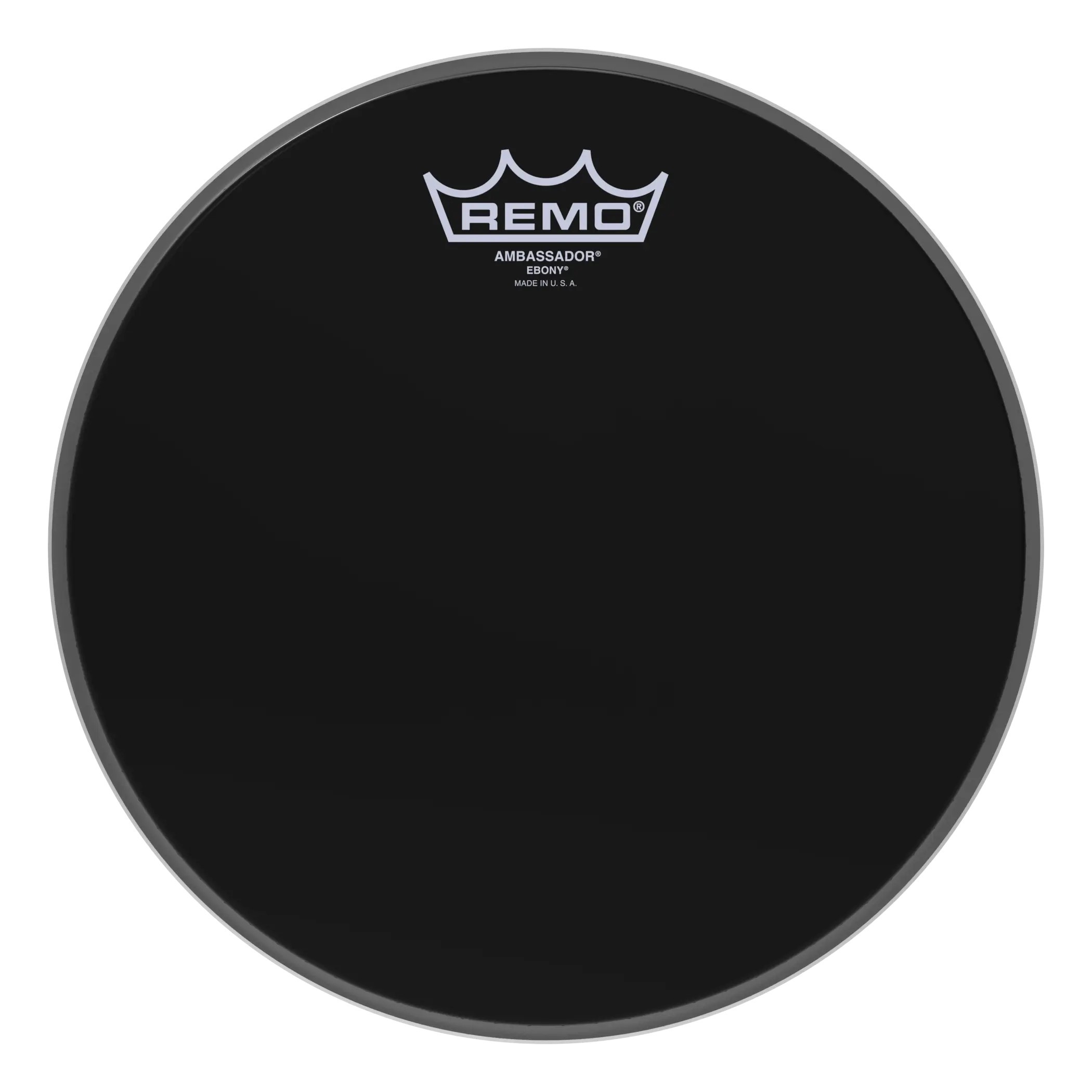 Пластик для барабана REMO ES-0010-00 Batter Ambassador Ebony