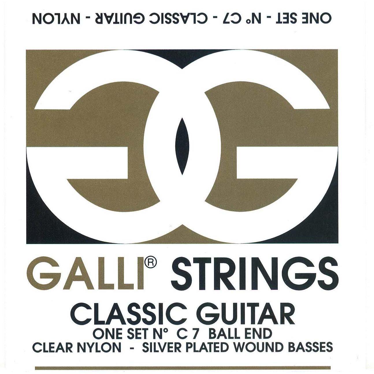 Струны для классической гитары GALLI C007