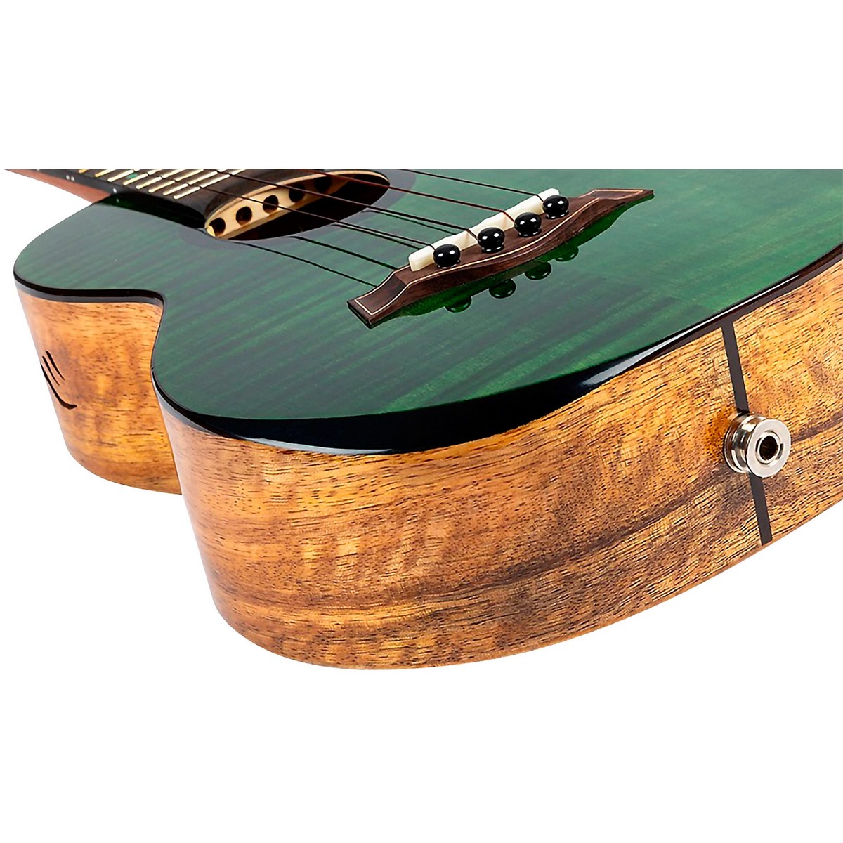 Электро-укулеле FLIGHT COMET TENOR EQ-A Green