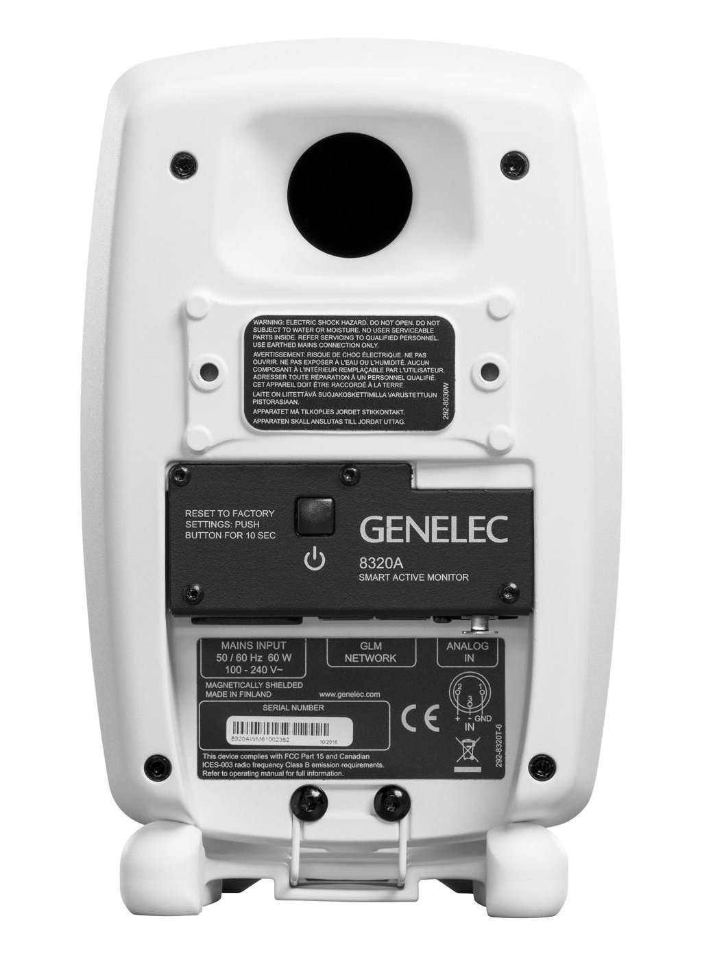 Студийный монитор GENELEC 8320AWM Monitor SAM 8320A white