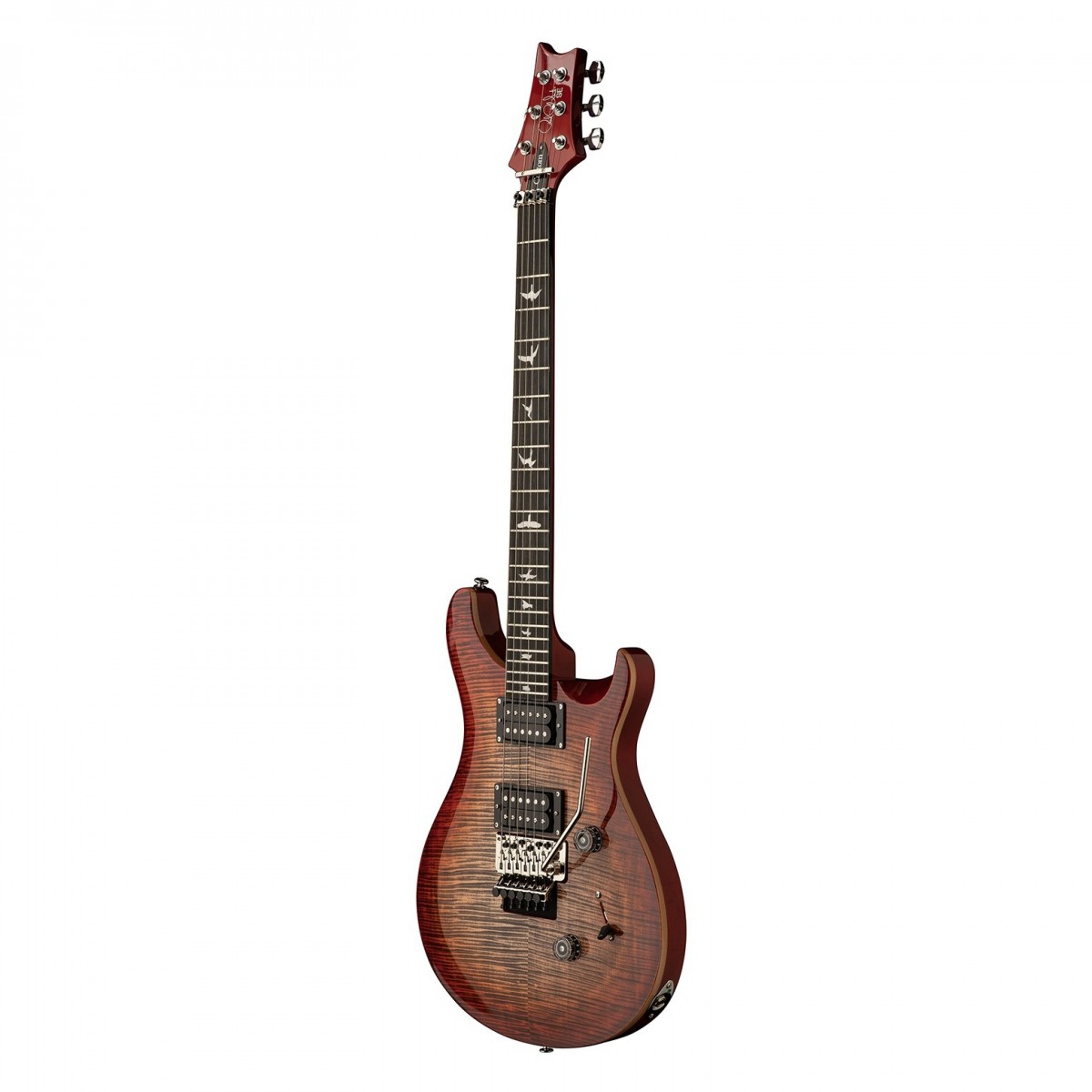 Электрогитара PRS SE Custom 24 Floyd Rose Charcoal Cherry Burst