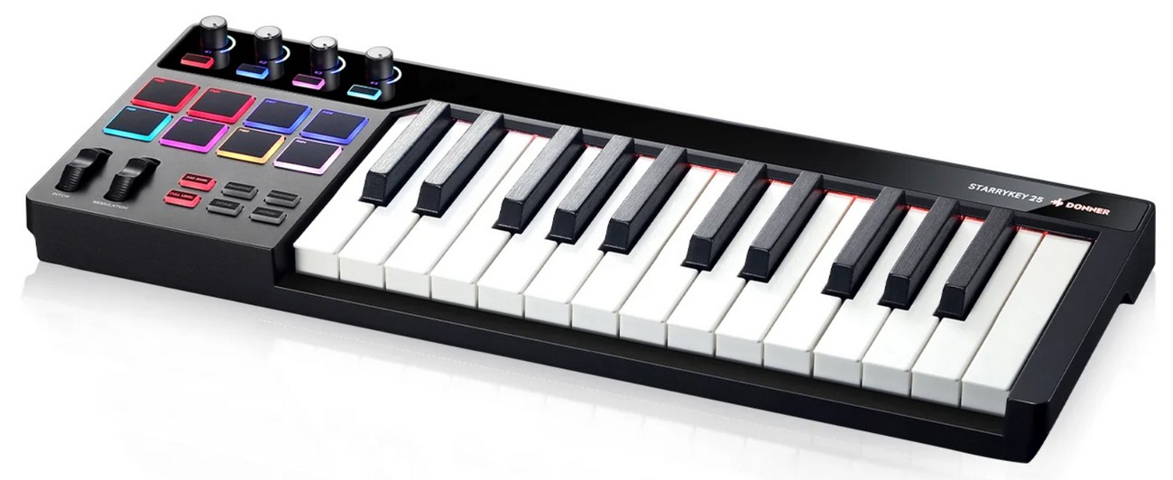 MIDI клавиатура Donner D-25