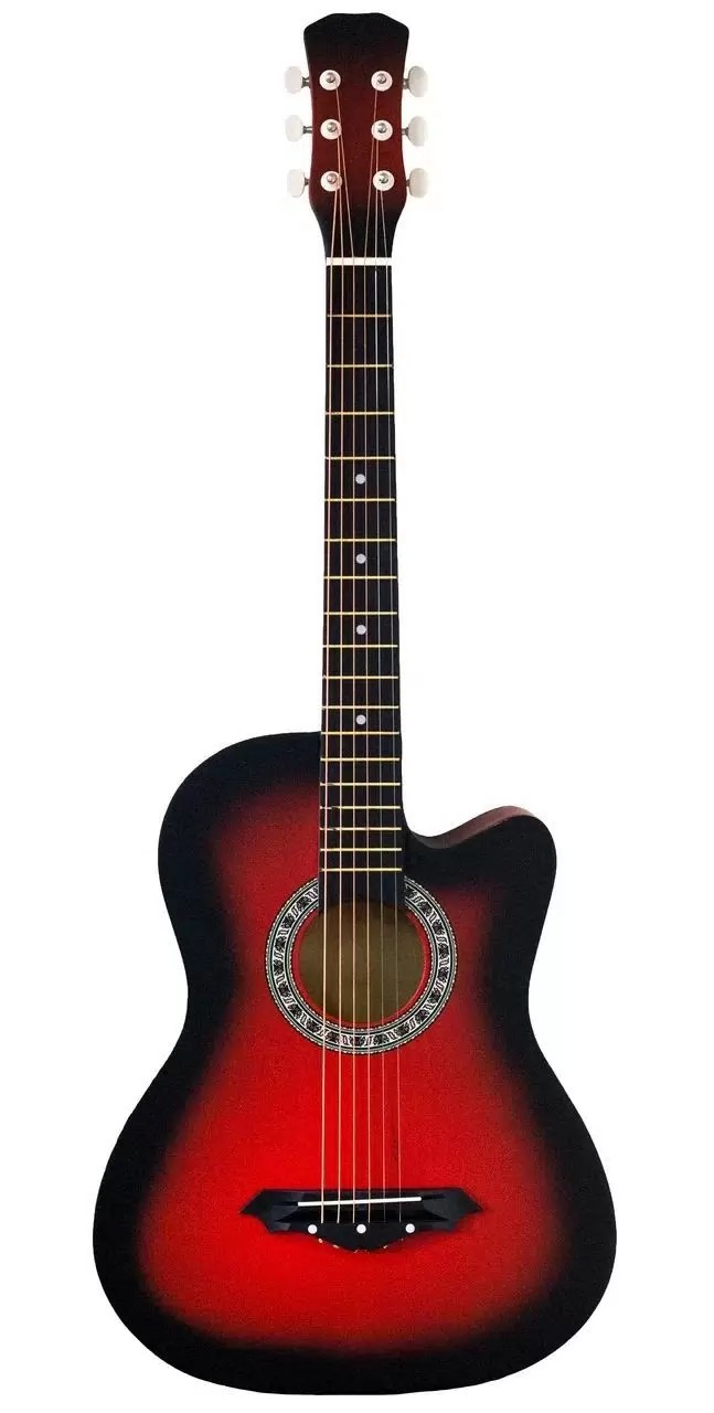 Фолк гитара комплект Jordani JD3820 SET RDS