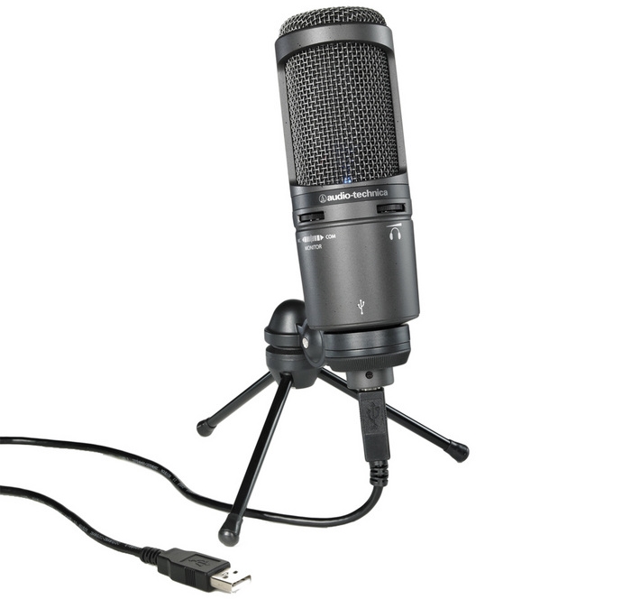 Микрофон Audio-Technica AT2020USB plus