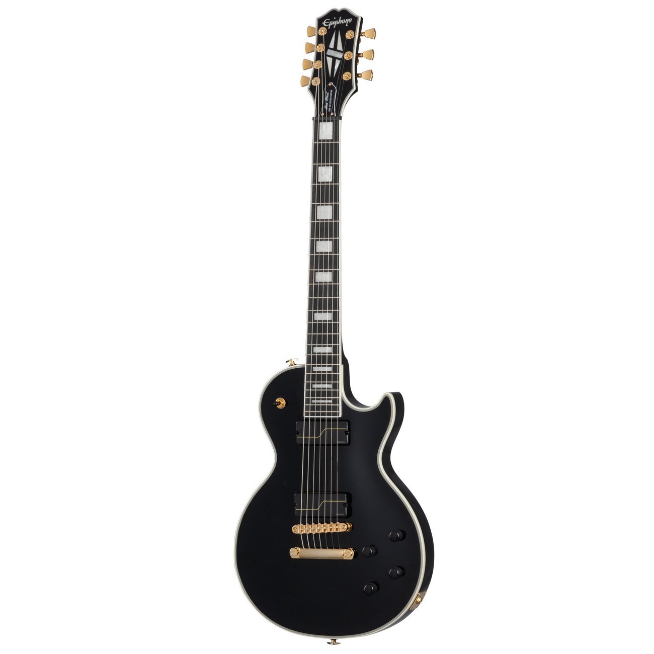Электрогитара EPIPHONE Matt Heafy Origins Les Paul Custom 7-String Ebony