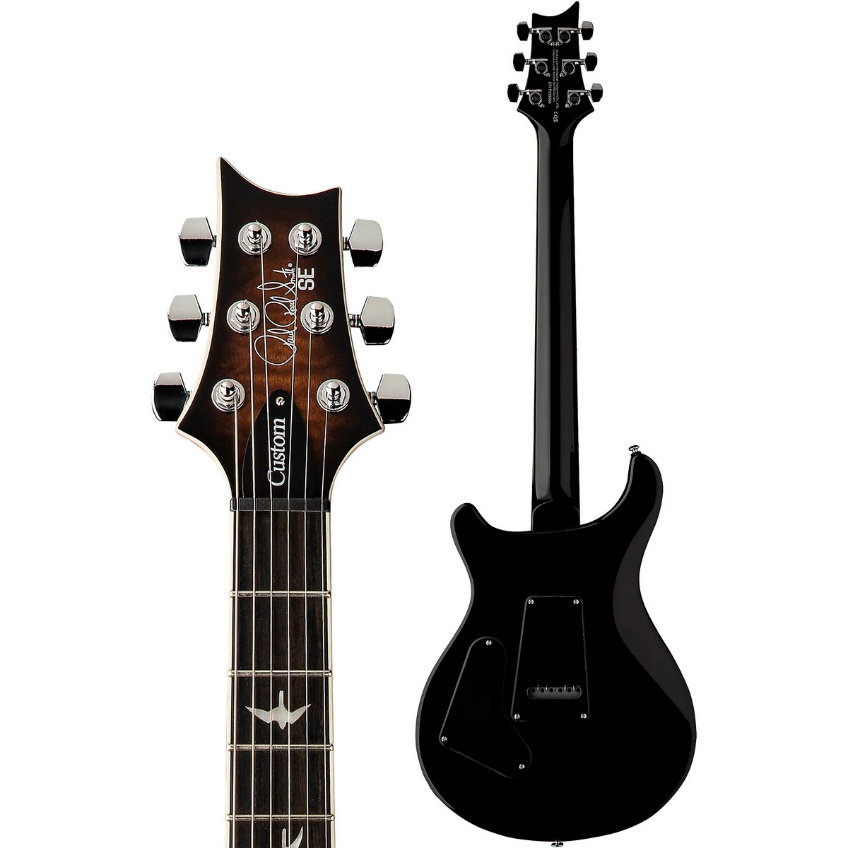 Электрогитара PRS SE Custom 24 Quilt Black Gold Burst