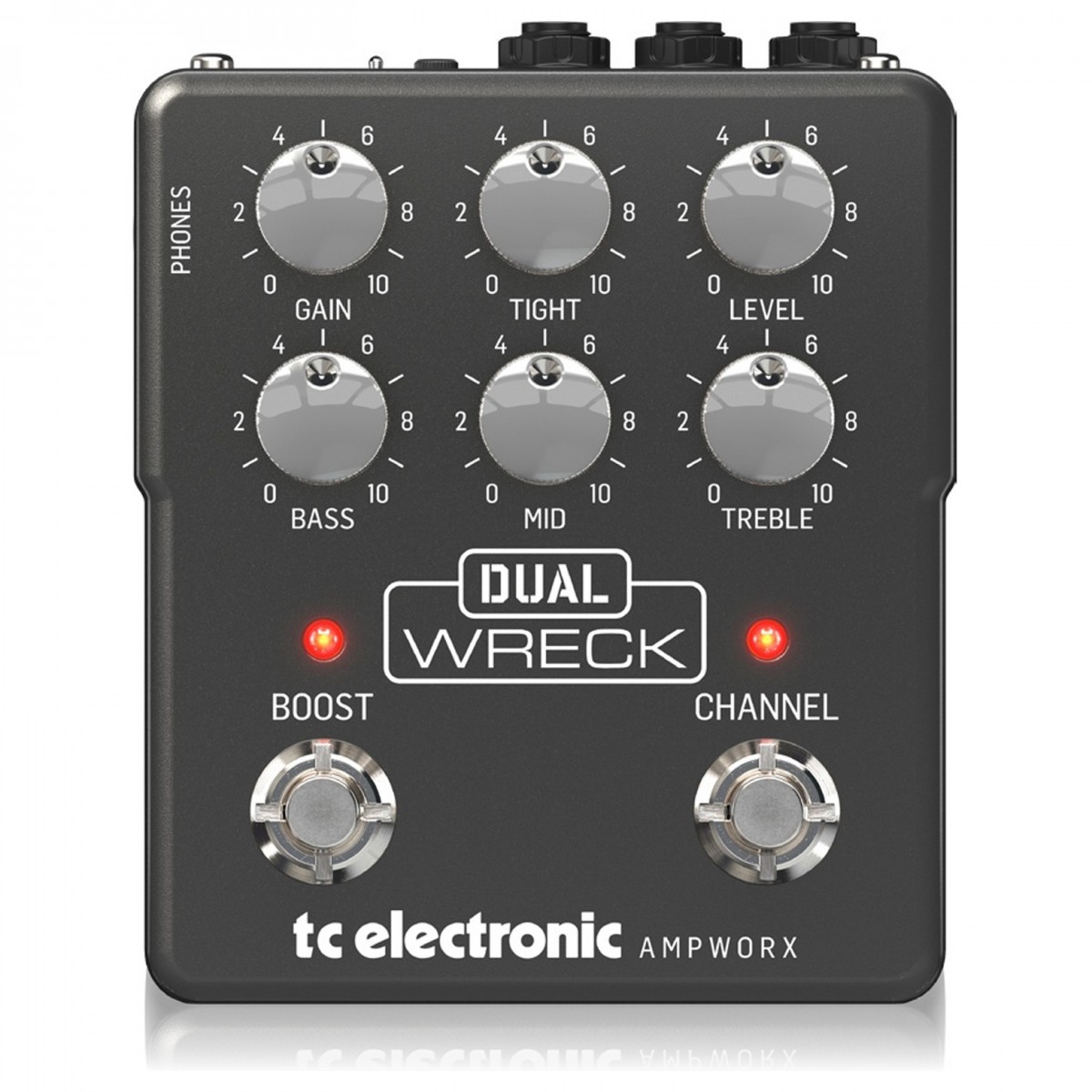 Педаль эффектов TC ELECTRONIC DUAL WRECK PREAMP