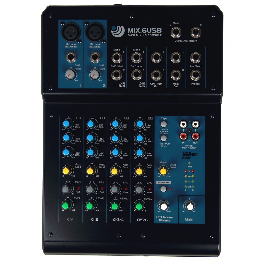 Микшер Invotone MiX6USB