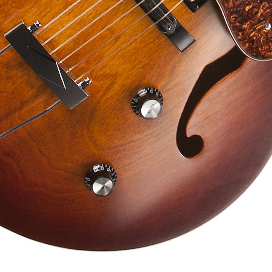 Полуакустическая гитара Godin 5th Avenue CW Kingpin II HB Cognac Burst