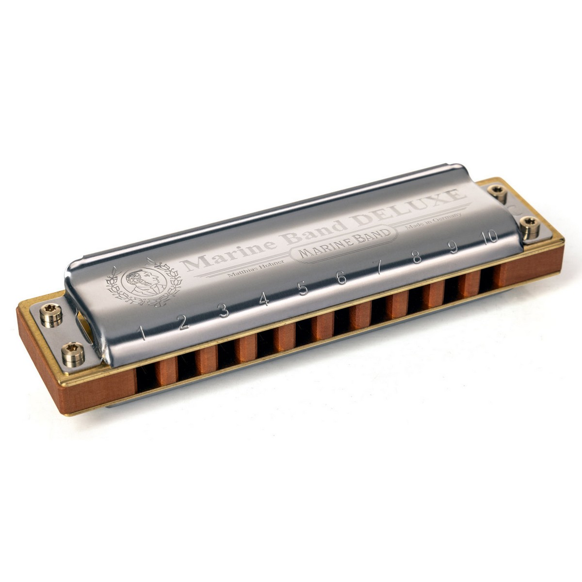 Губная гармошка HOHNER M200501P Marine Band Deluxe 2005/20 C