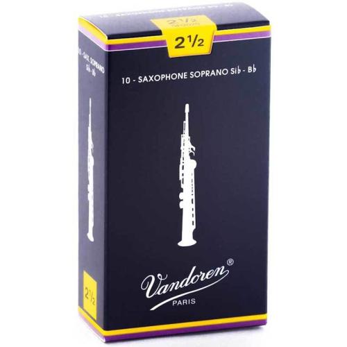 Трости Vandoren SR-2025 (№ 2-1/2) Traditional