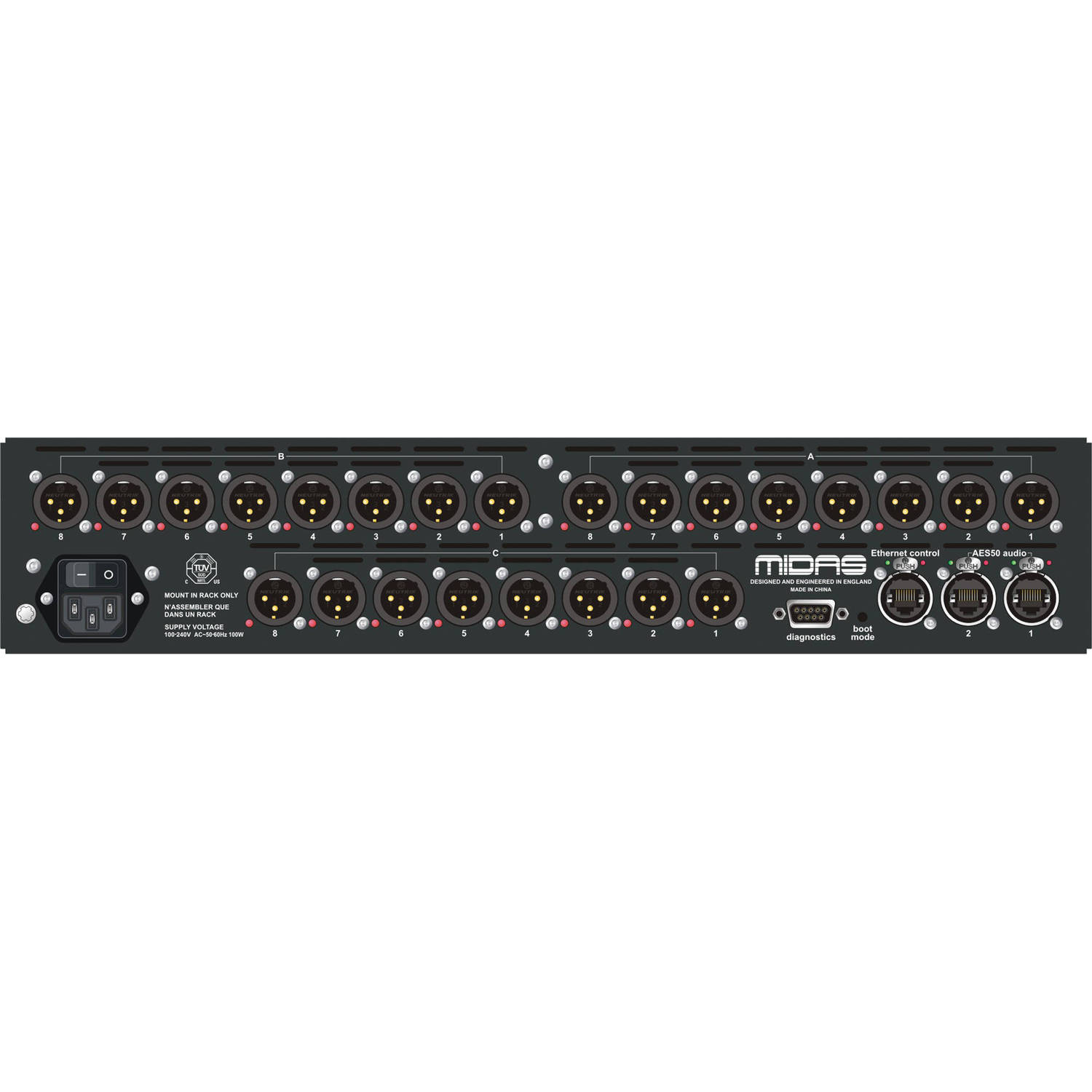 Стейджбокс MIDAS DL152