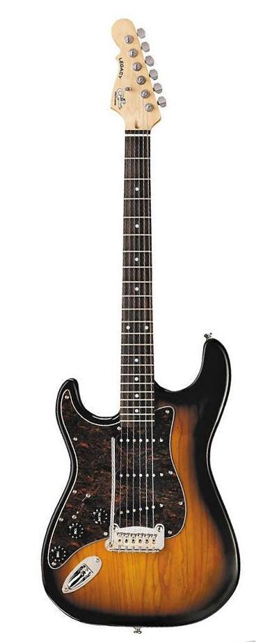 Электрогитара G&L Legacy Lefty 3-Tone Sunburst