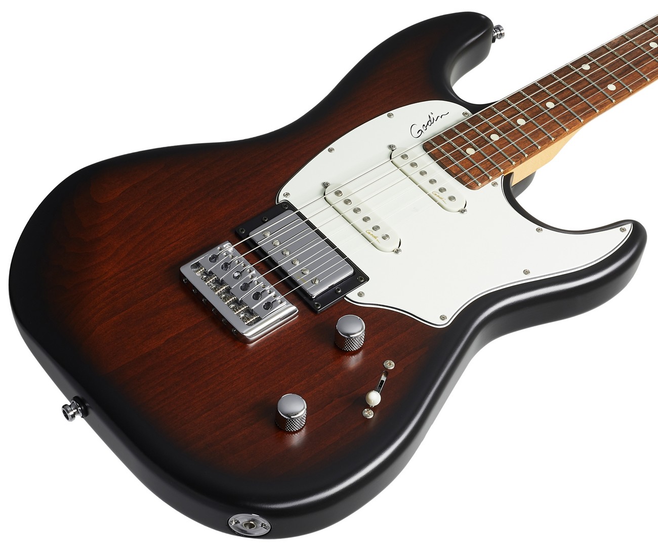 Электрогитара Godin Session HT Bourbon Burst RN