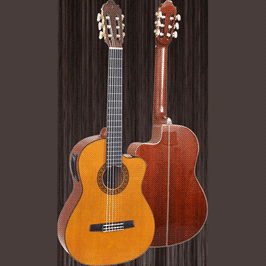 Электроклассическая гитара Valencia CG180CEw/b