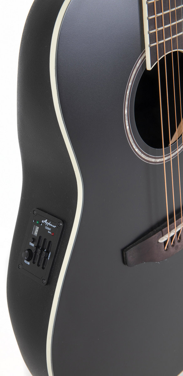 Электроакустическая гитара APPLAUSE AB24II-5S Balladeer Cutaway Black Satin