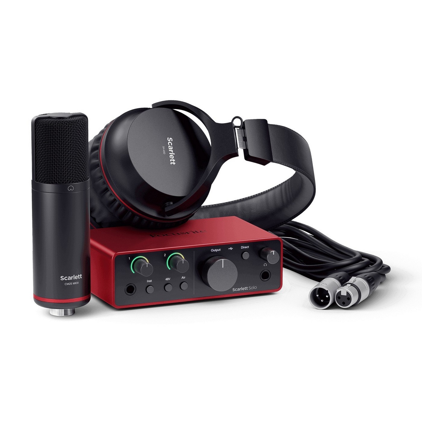 Аудиоинтерфейс FOCUSRITE Scarlett-Solo-Studio-4th