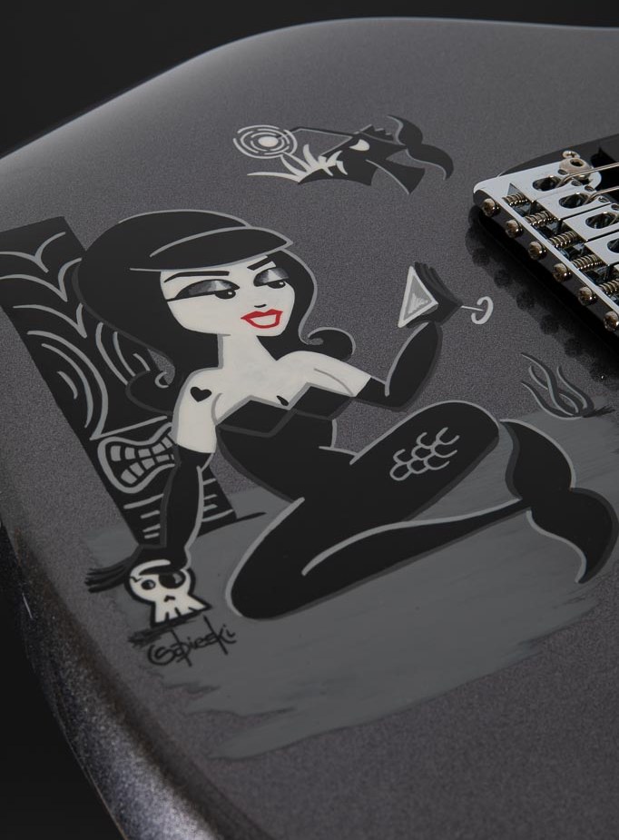 Электрогитара G&L Doheny Mermaid Graphite EB